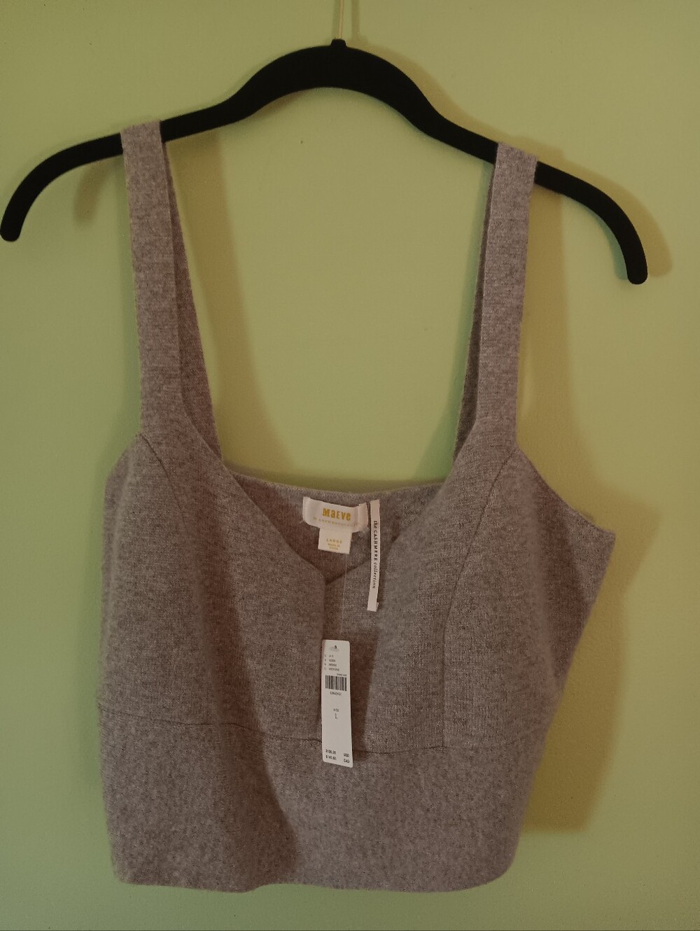 New Anthropologie Maeve Cashmere Top